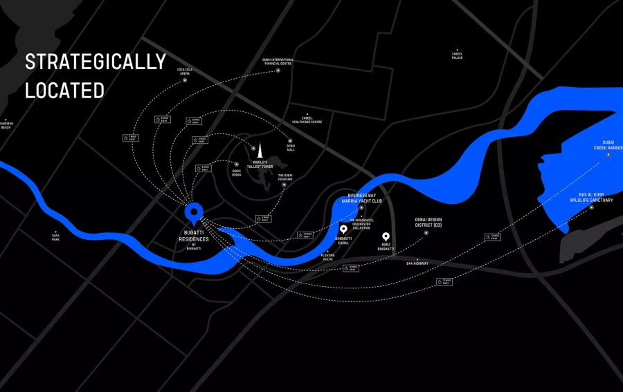 Bugatti Residences master plan