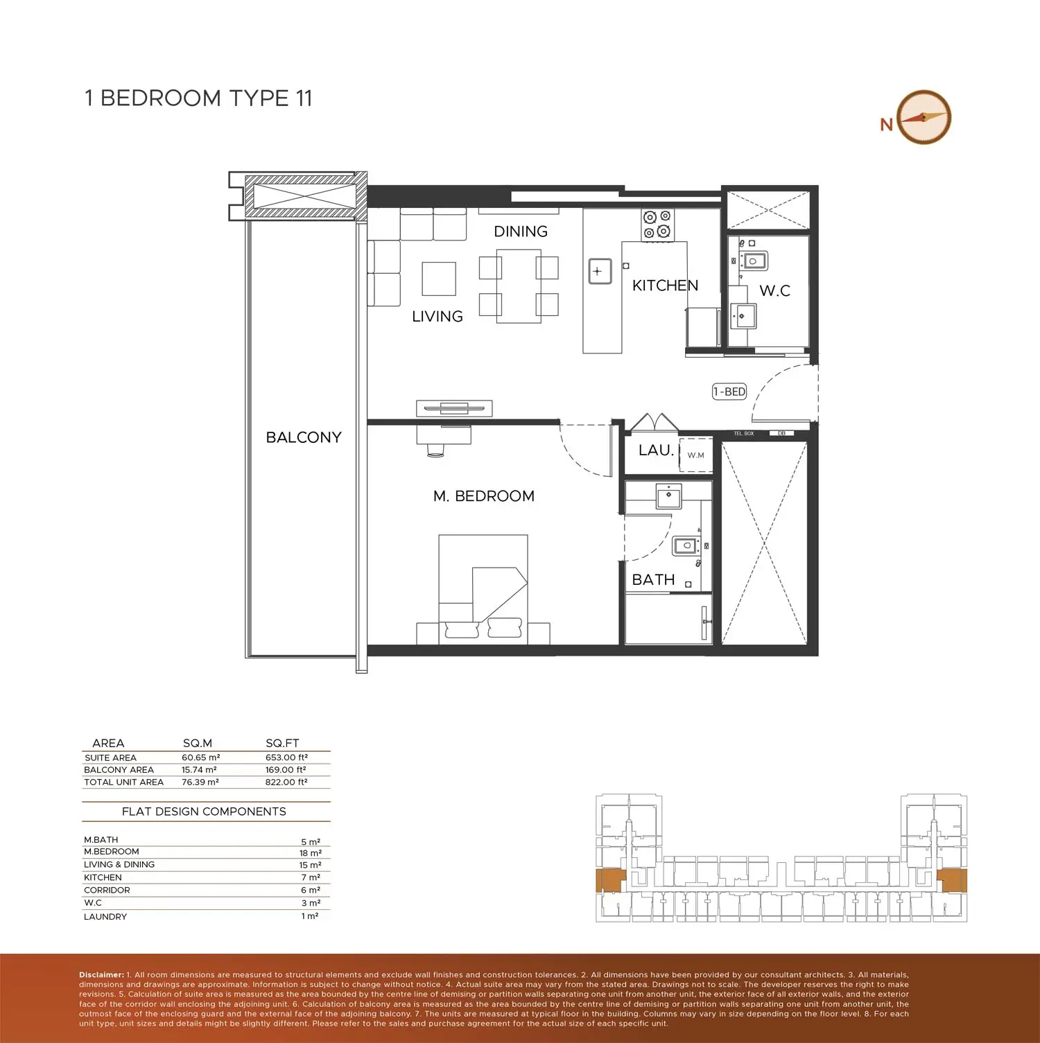 Floor plan for Type 11