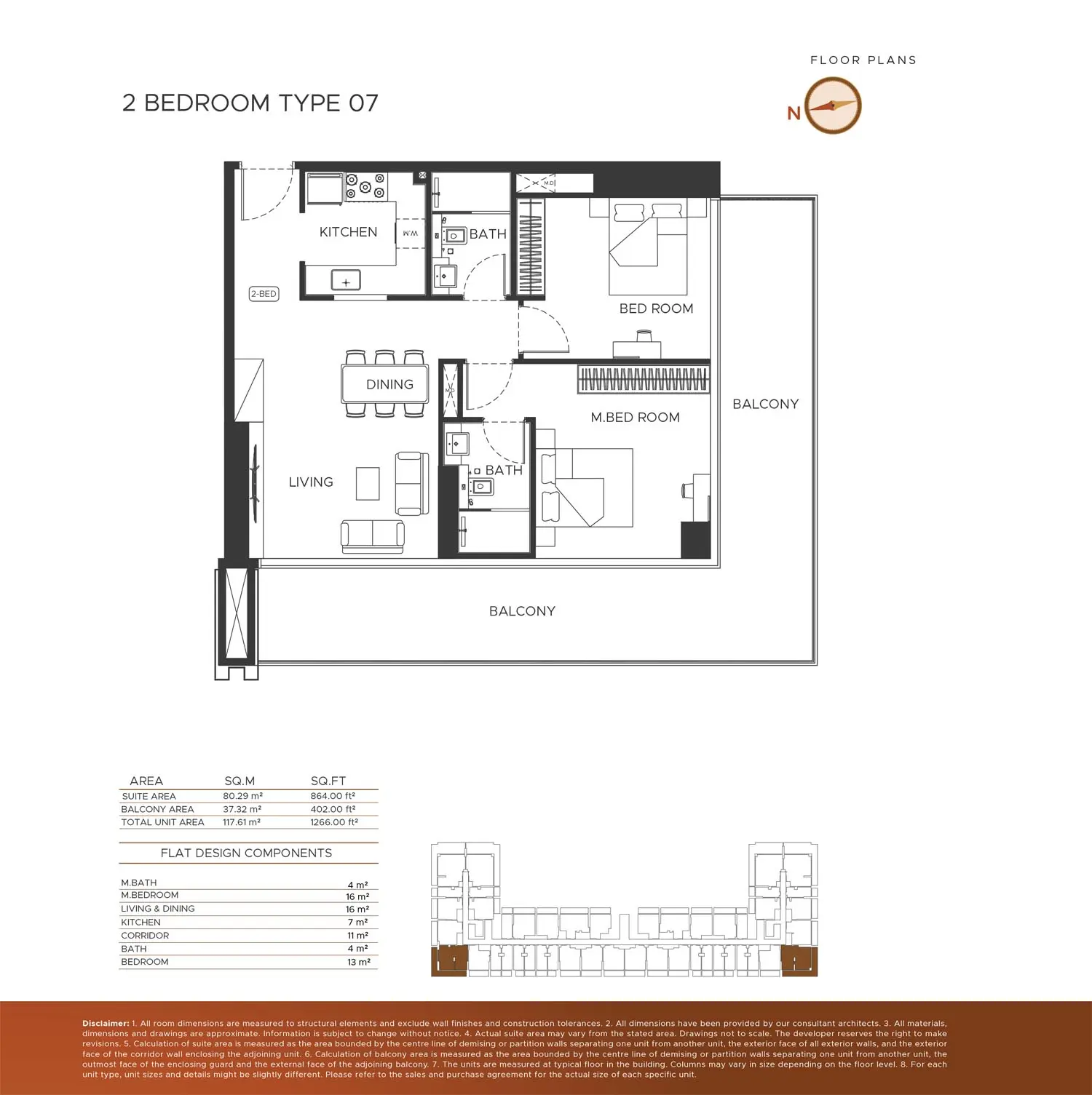 Floor plan for Type 07