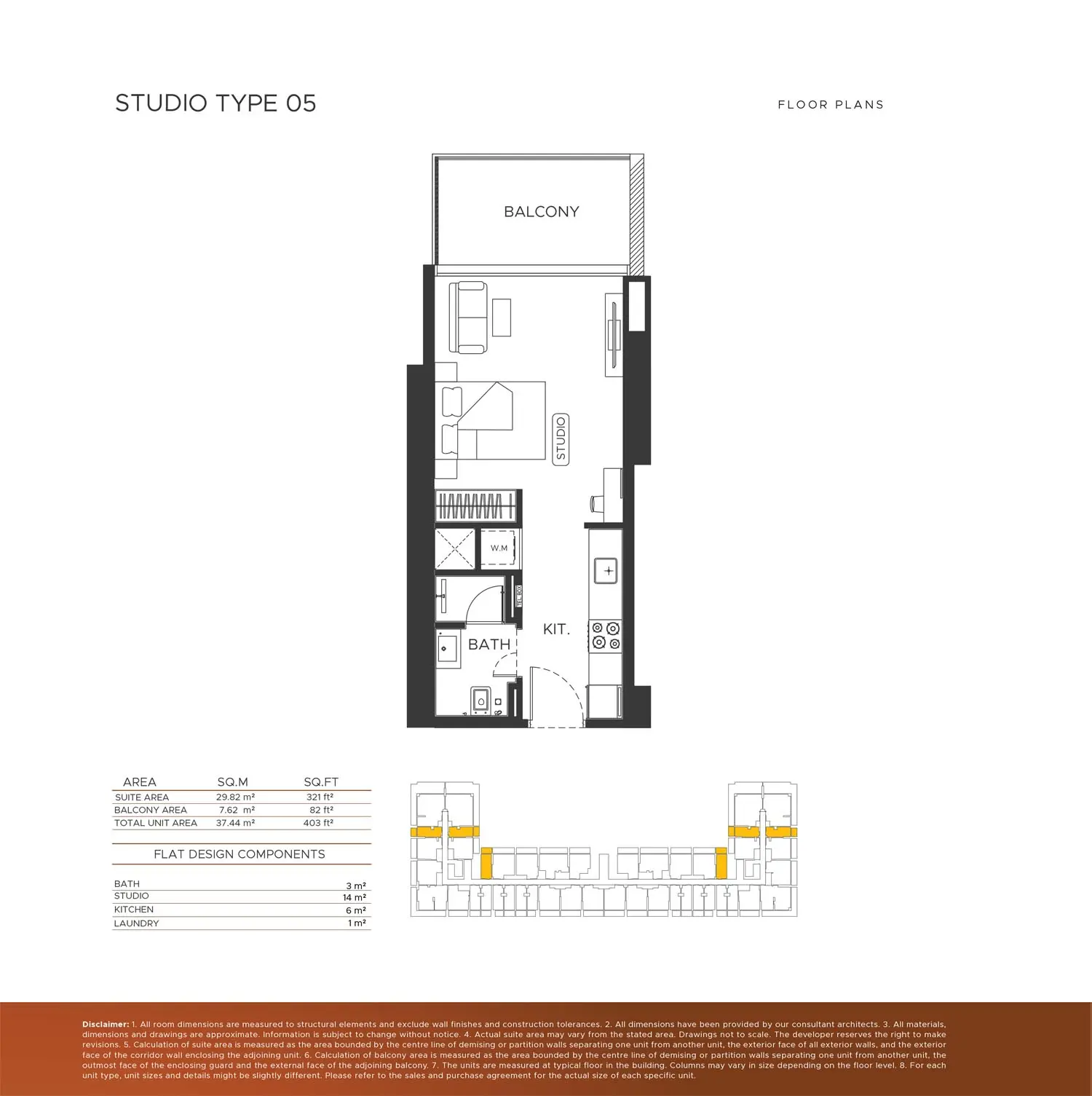 Floor plan for Type 05