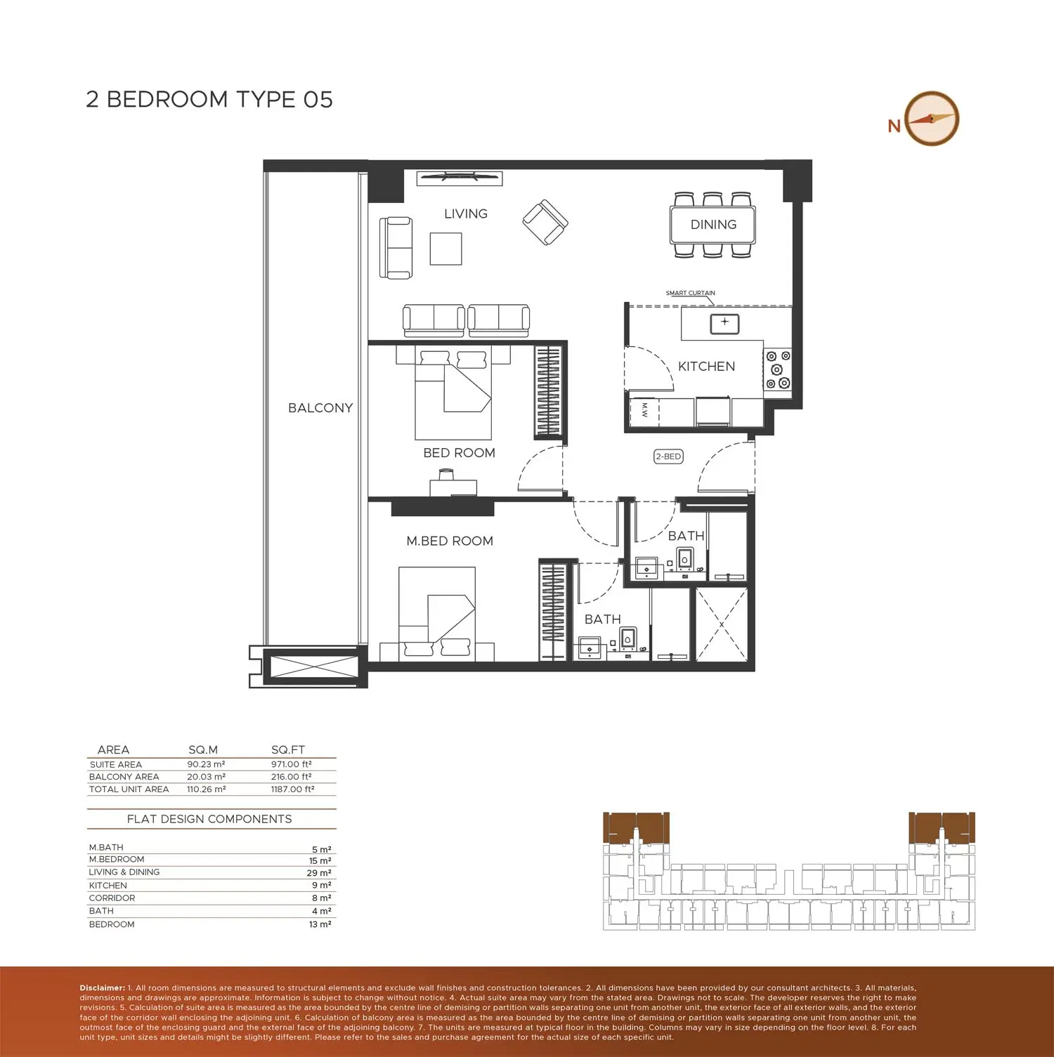 Floor plan for Type 05