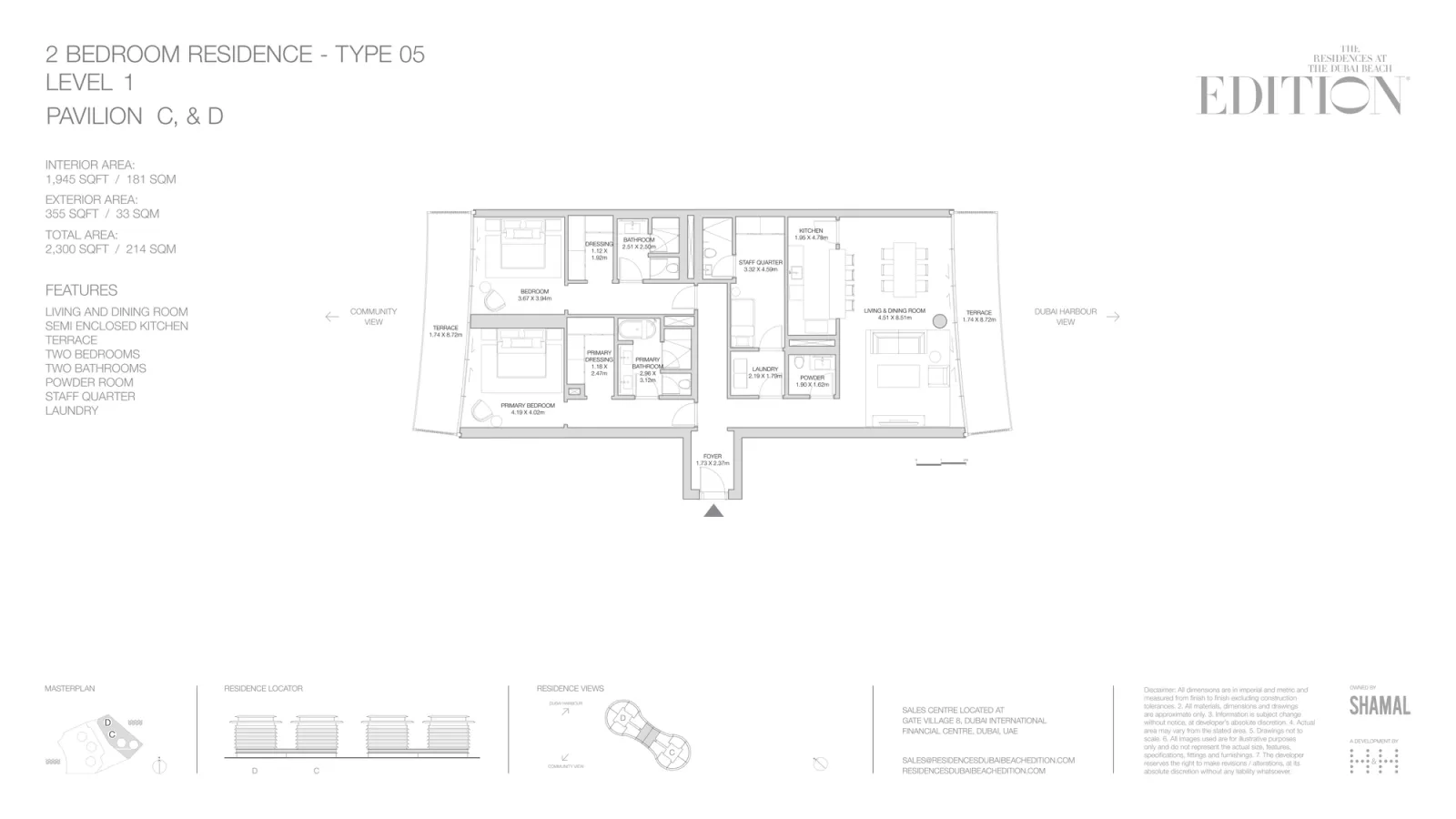 Floor plan for Type 05