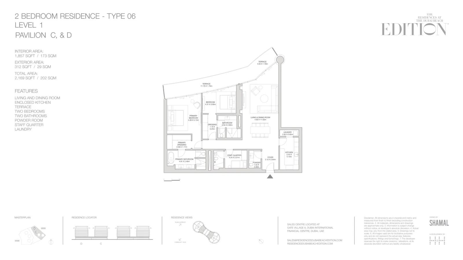 Floor plan for Type 06