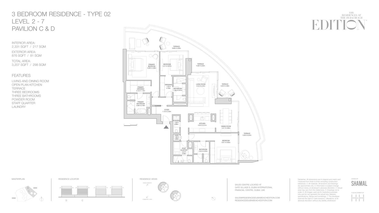 Floor plan for Type 02