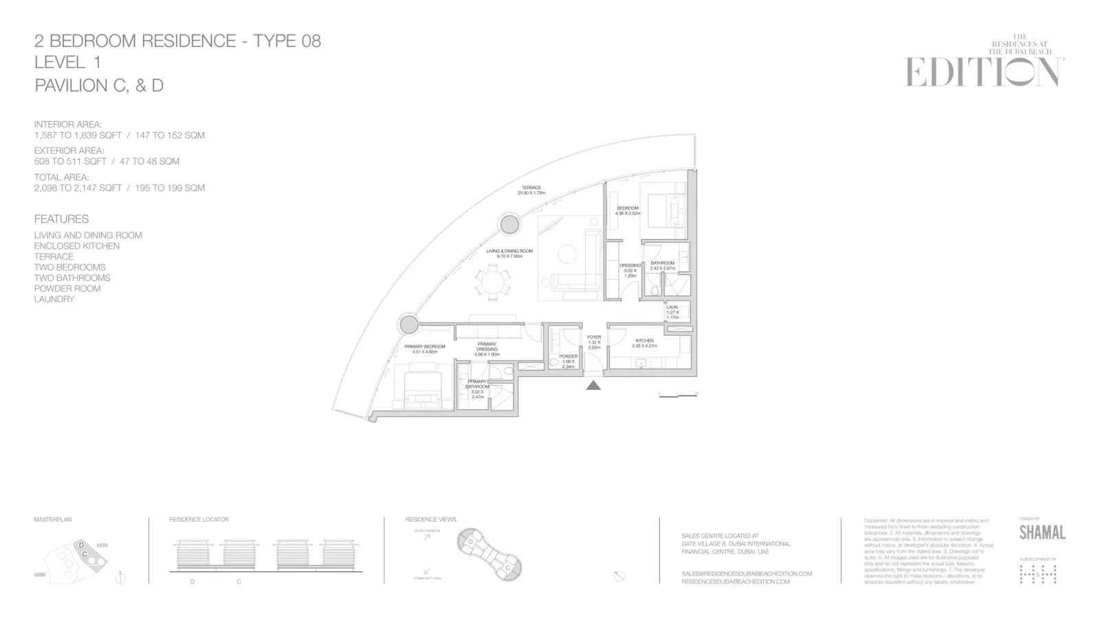Floor plan for Type 08