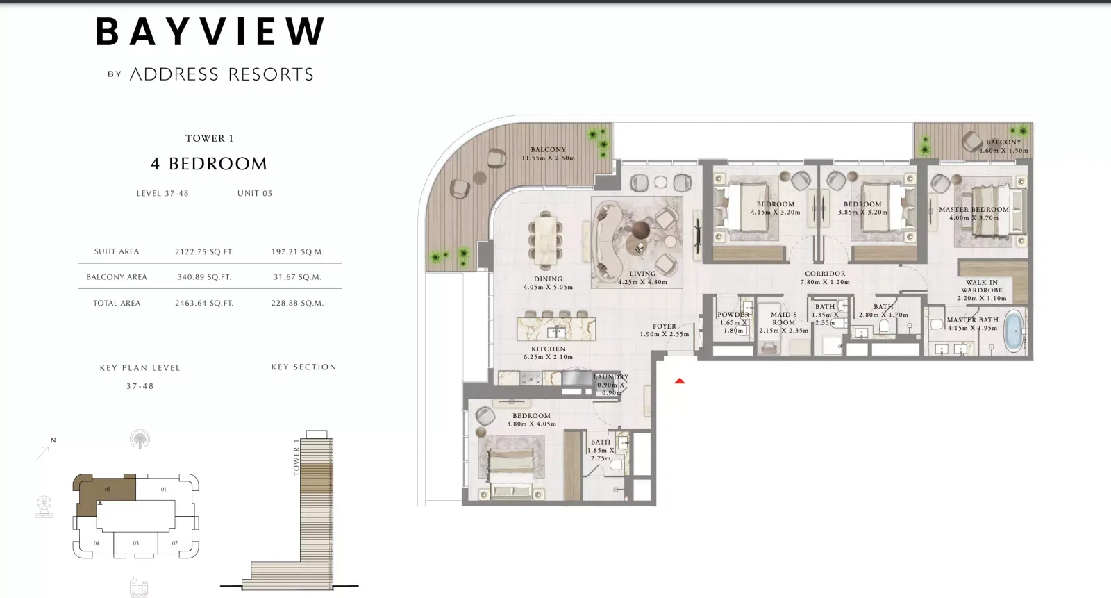 Floor plan for Type 05