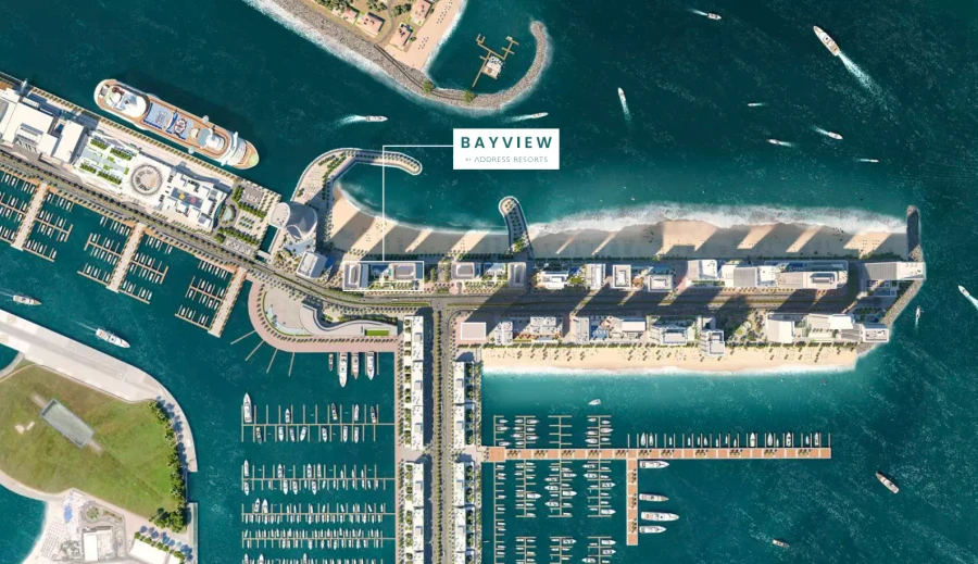 Bayview by Emaar master plan