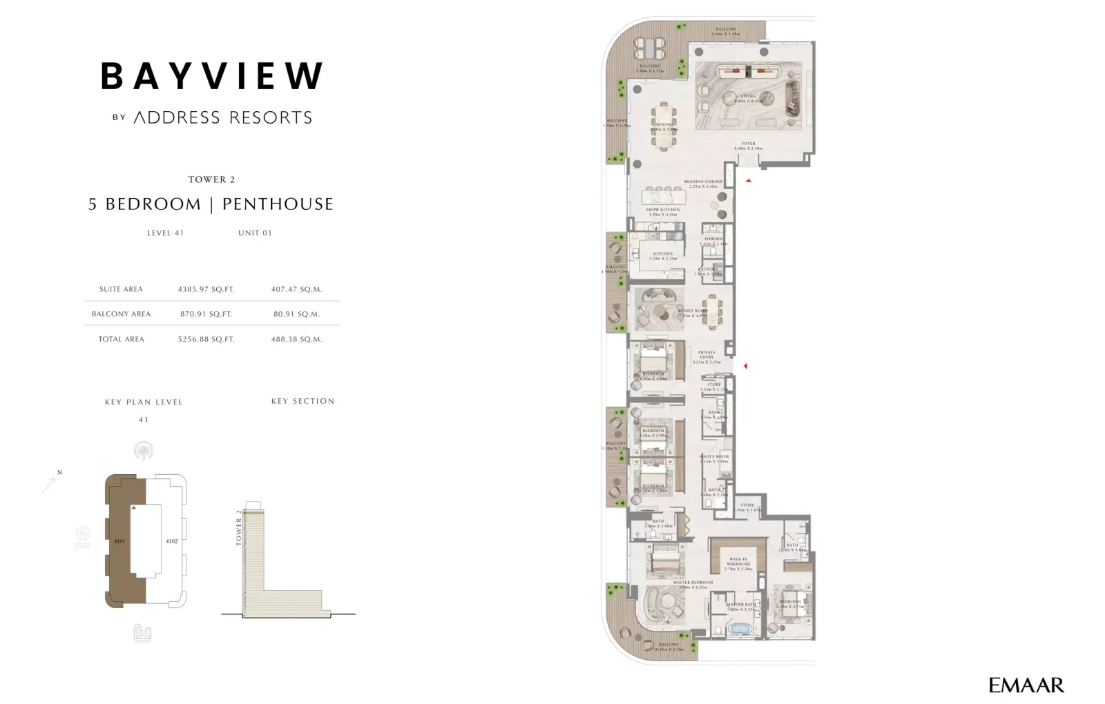 Floor plan for Type 01