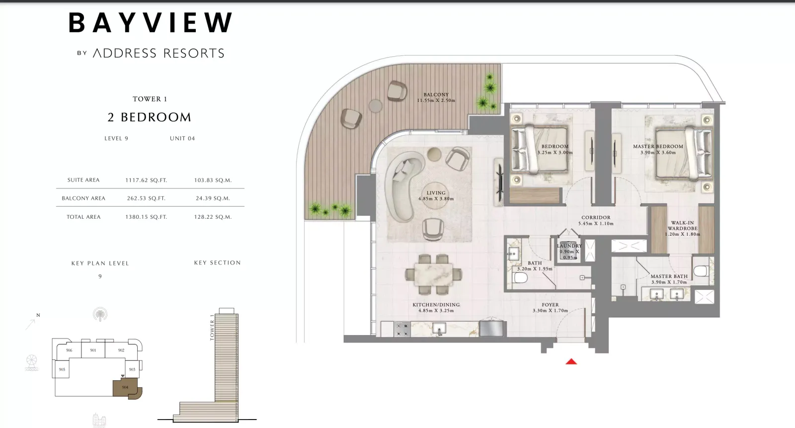 Floor plan for Type 04A