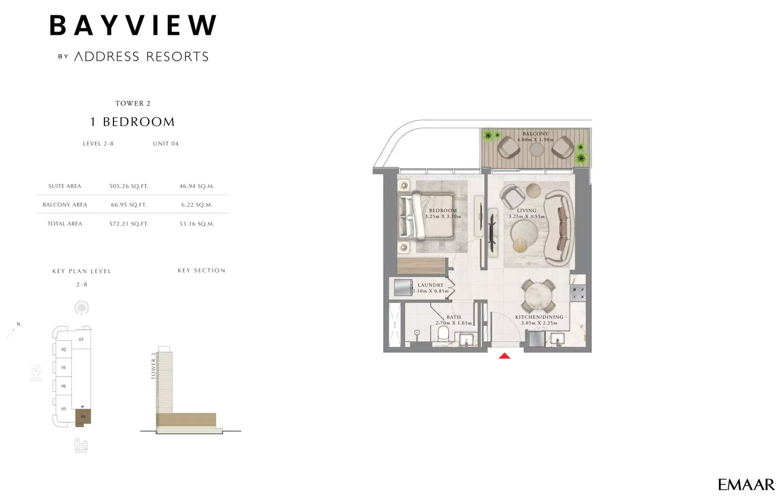 Floor plan for Type 04