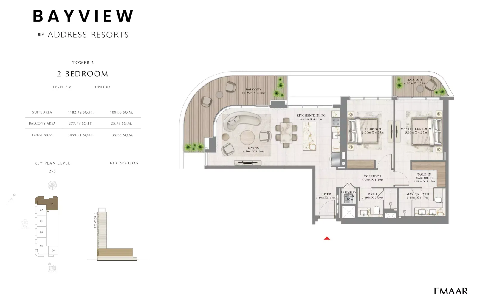 Floor plan for Type 03