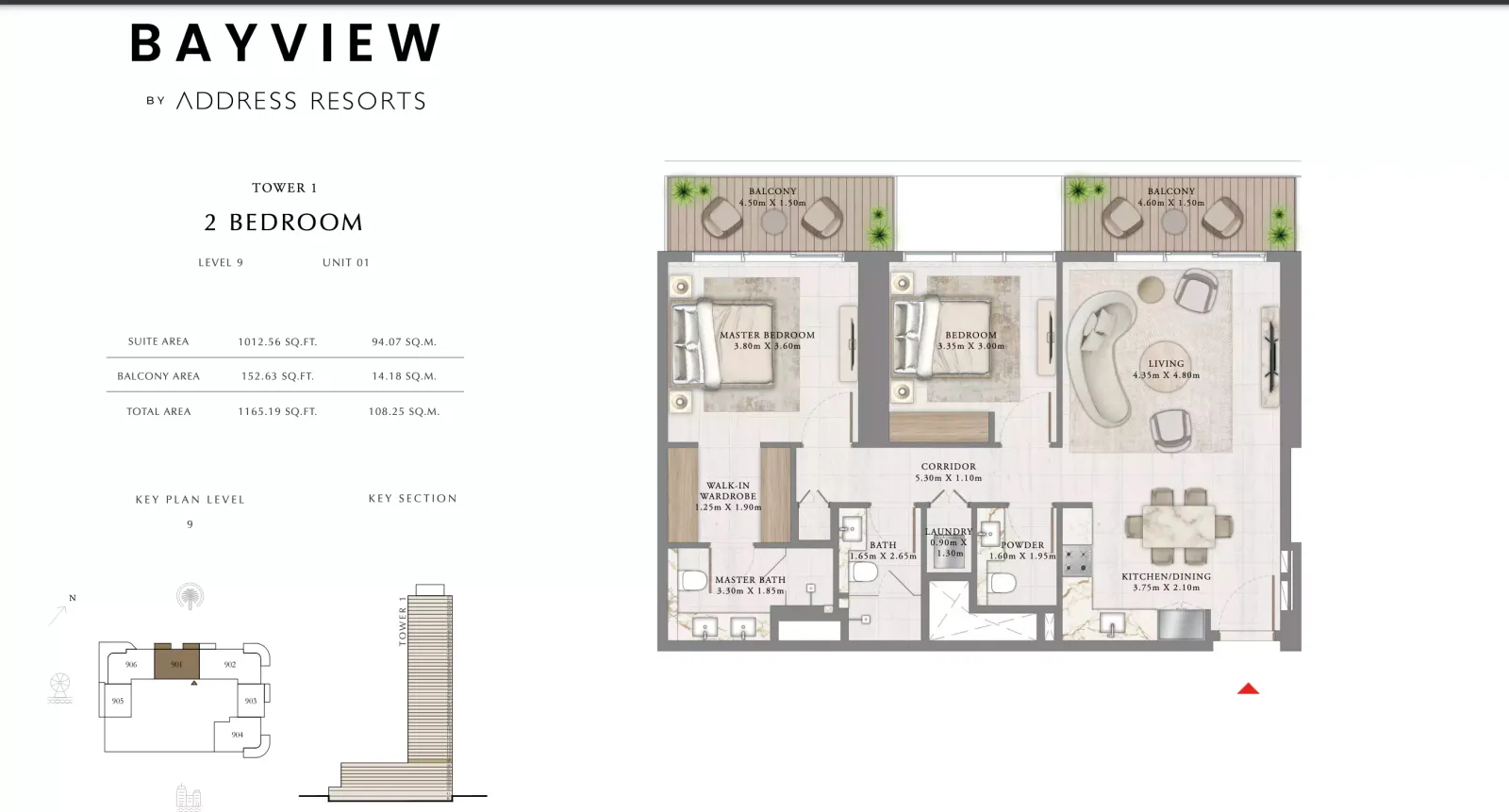 Floor plan for Type 01