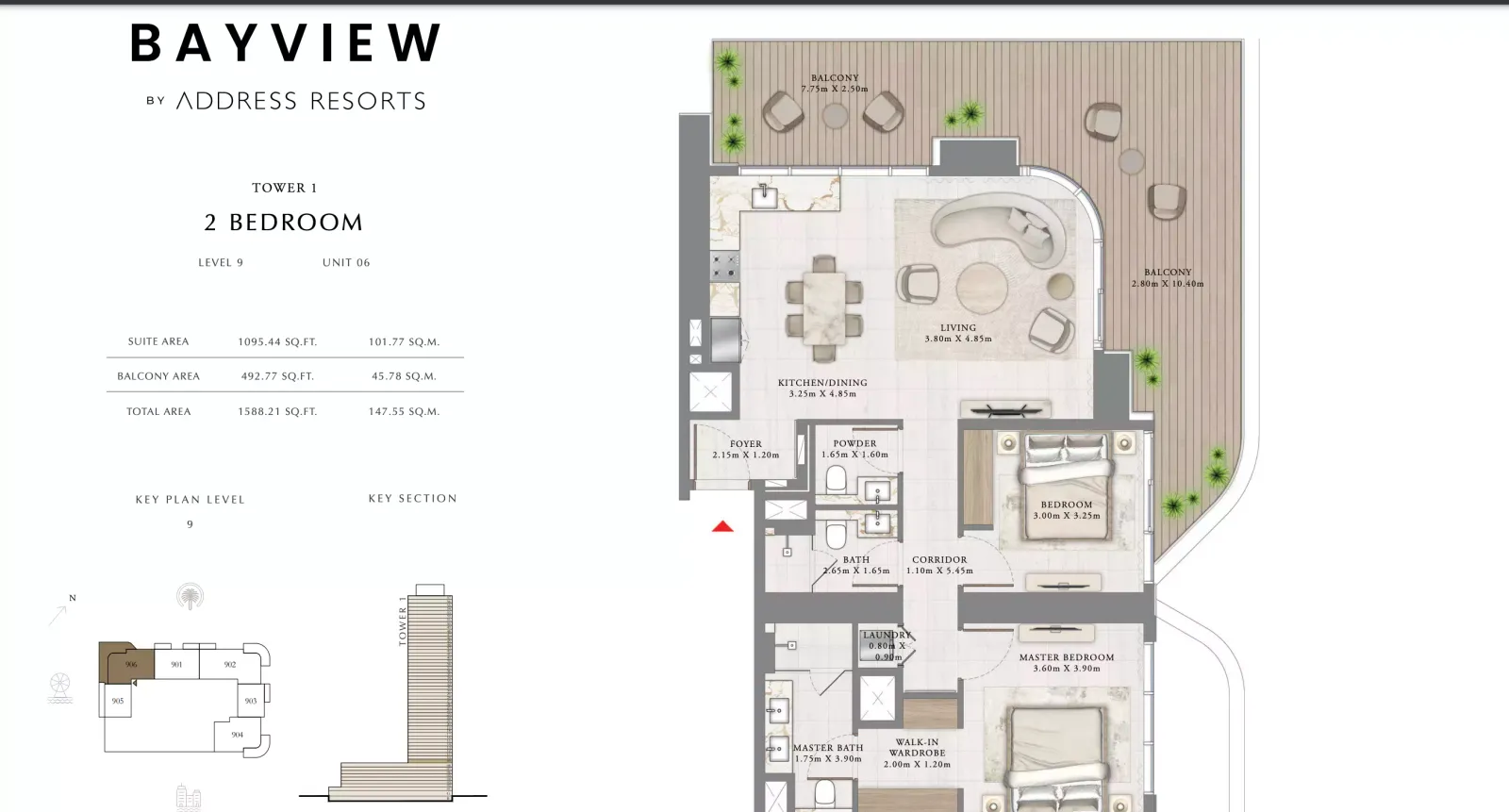 Floor plan for Type 06