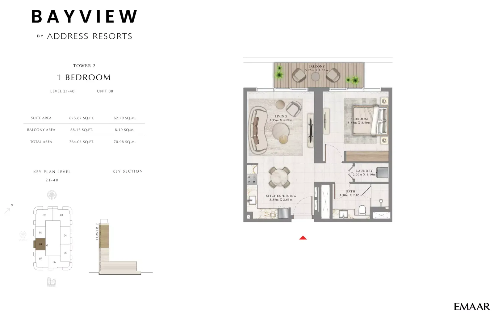 Floor plan for Type 08