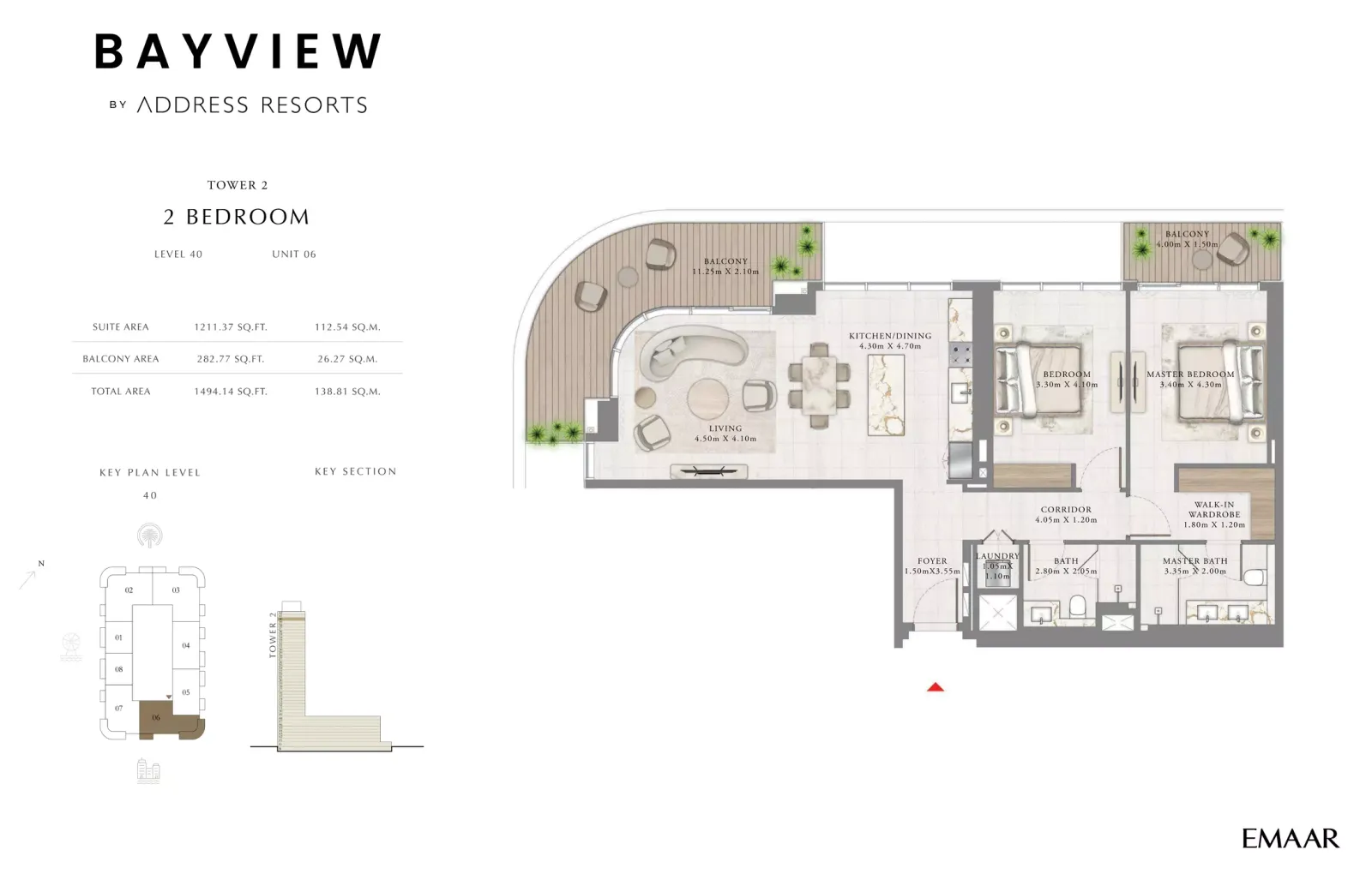 Floor plan for Type 06A