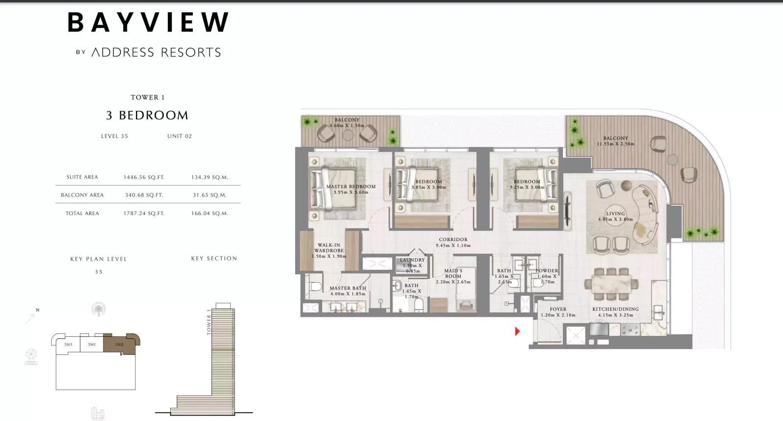 Floor plan for Type 02C