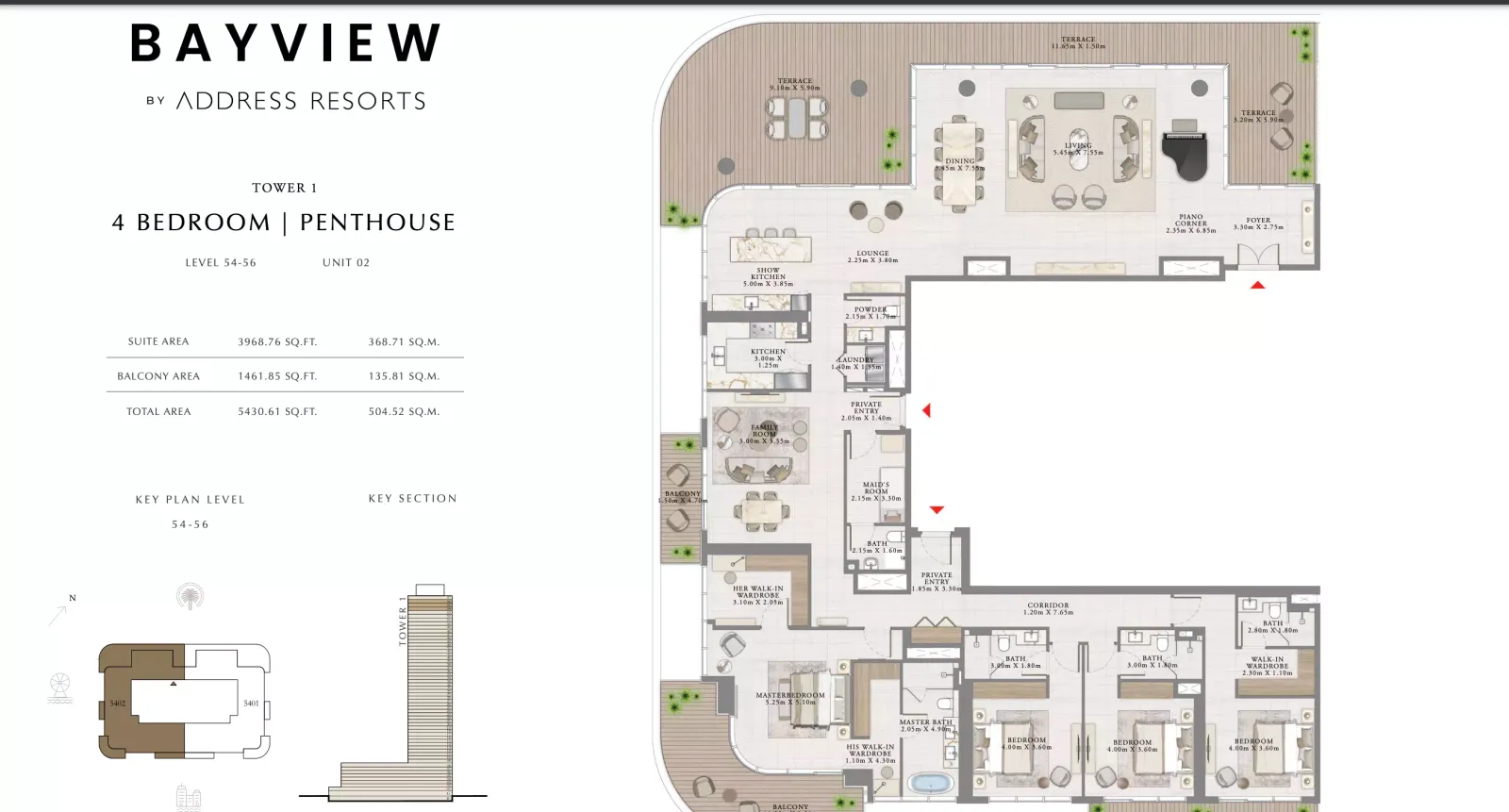 Floor plan for Type 02