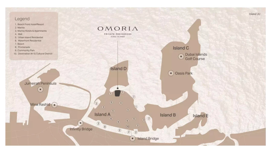 Omoria Private Residences master plan