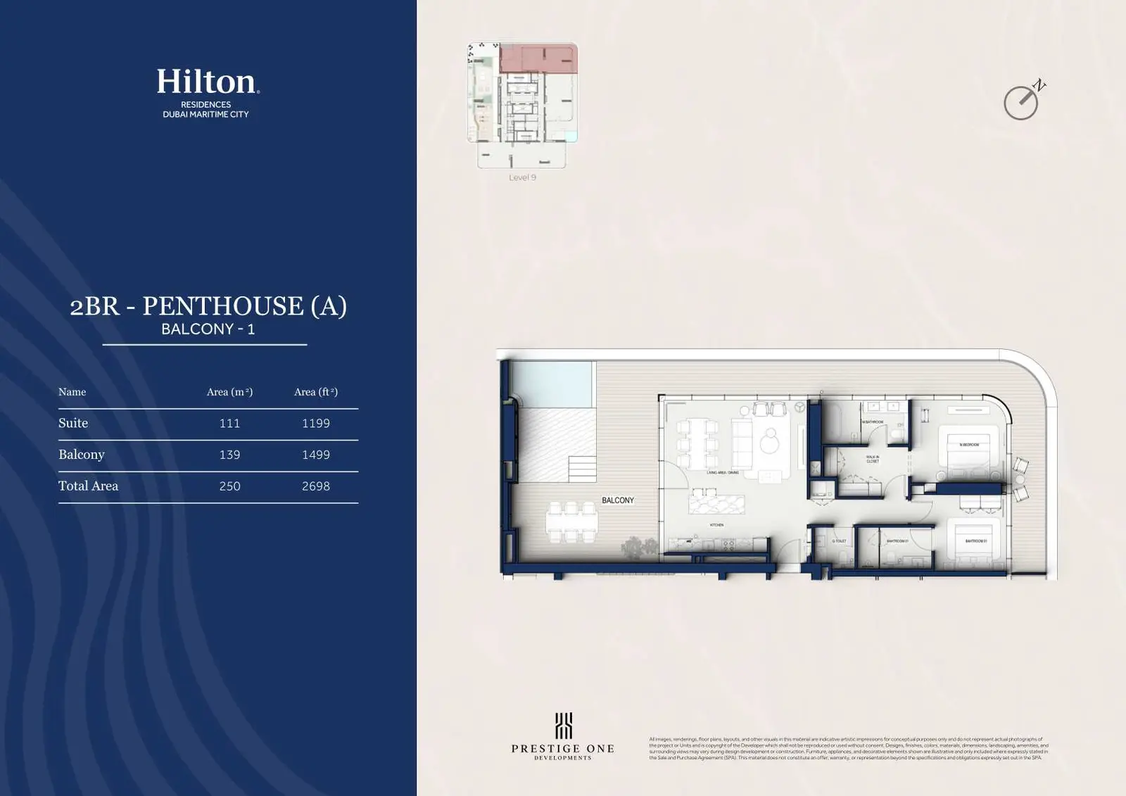 Floor plan for Type A