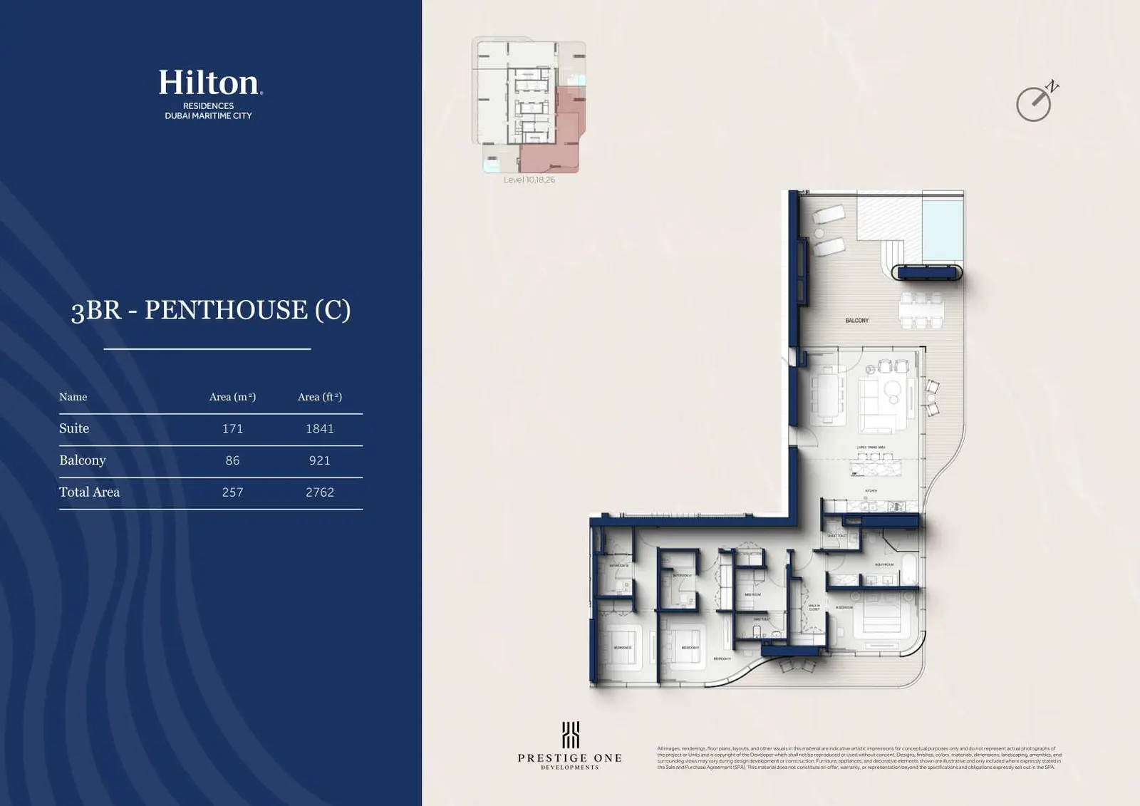 Floor plan for Type C