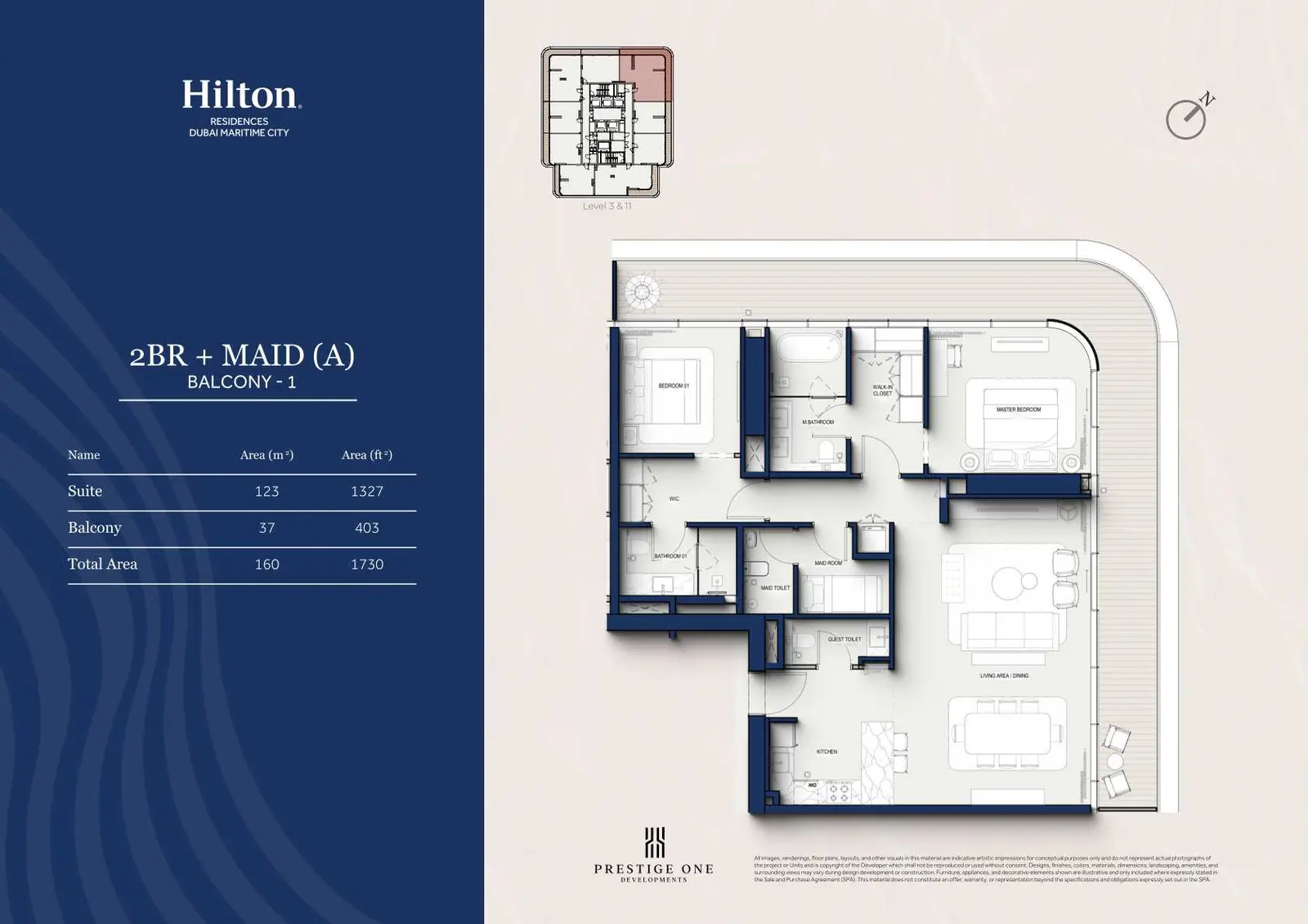 Floor plan for Type Am