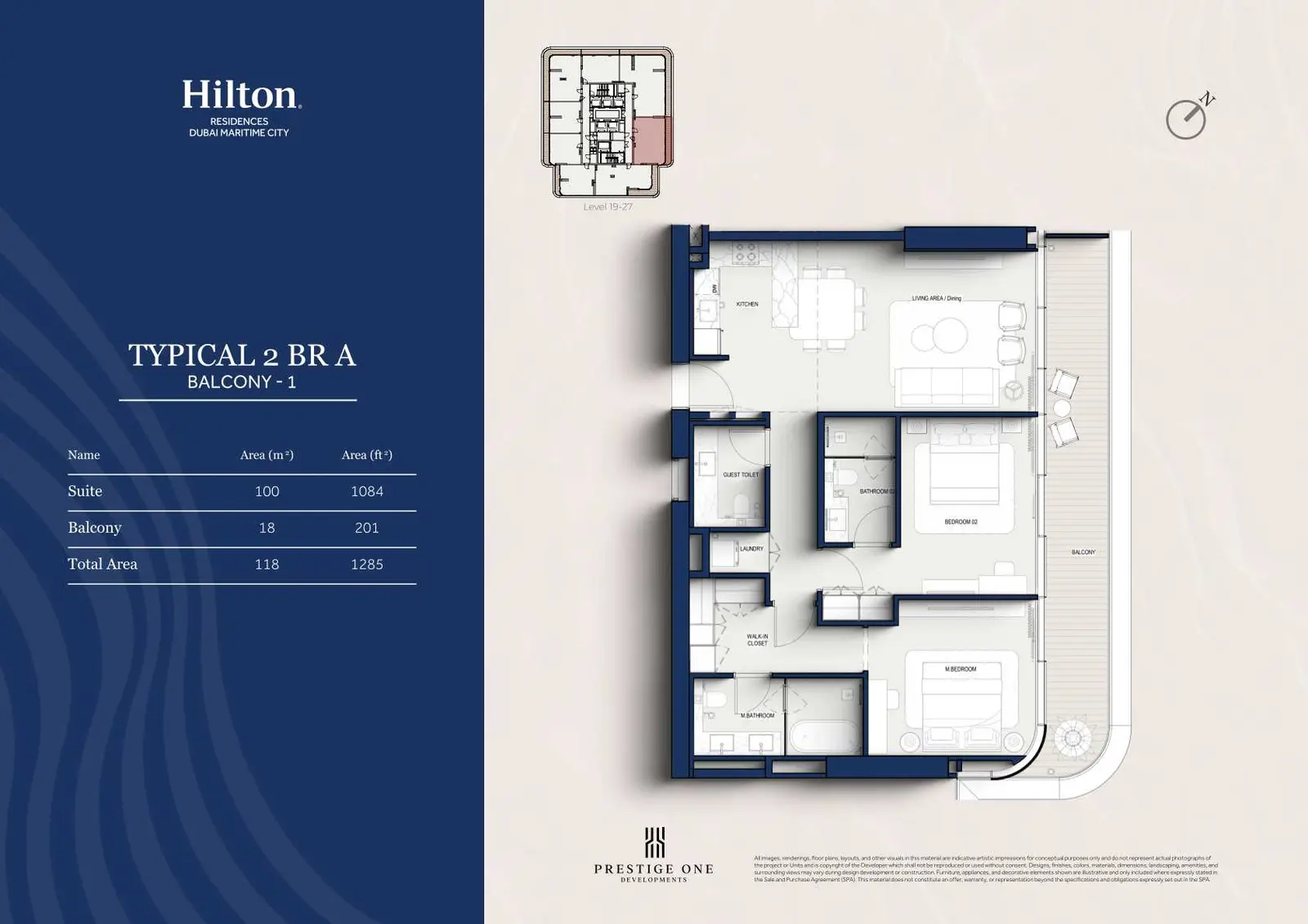 Floor plan for Type A