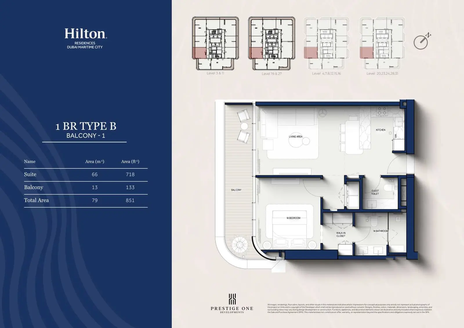 Floor plan for Type B