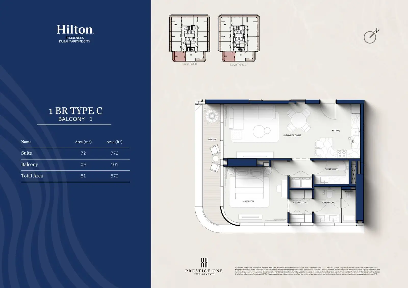 Floor plan for Type C