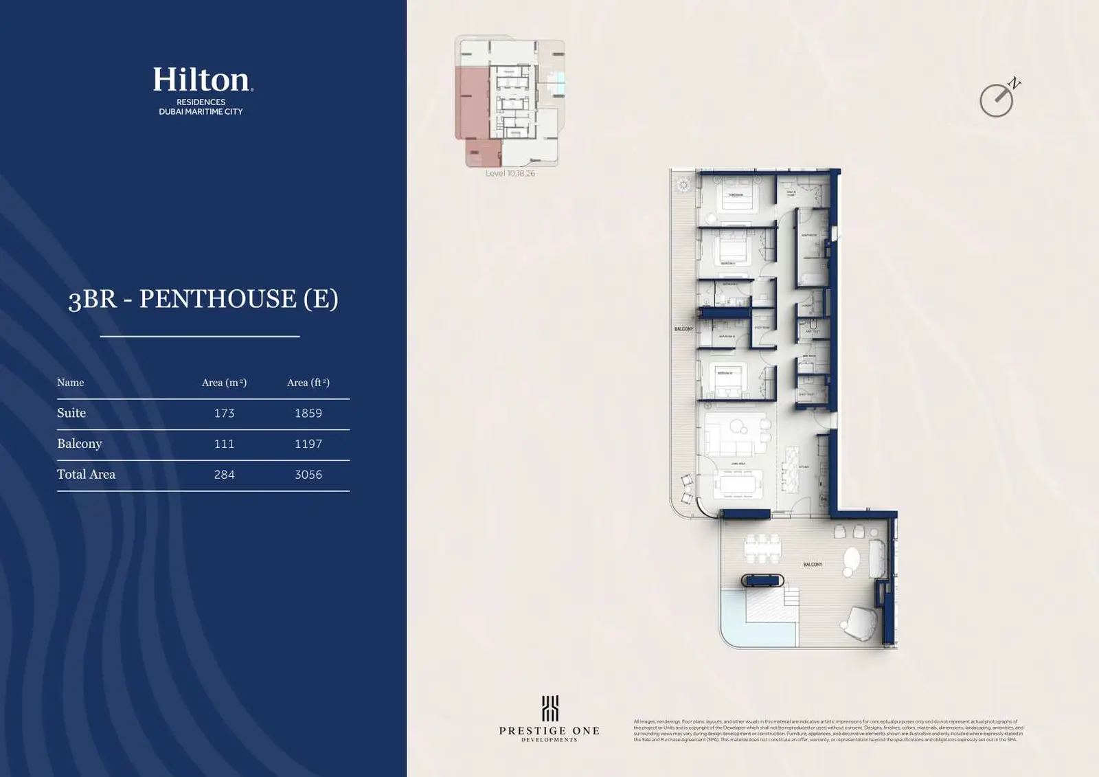 Floor plan for Type E