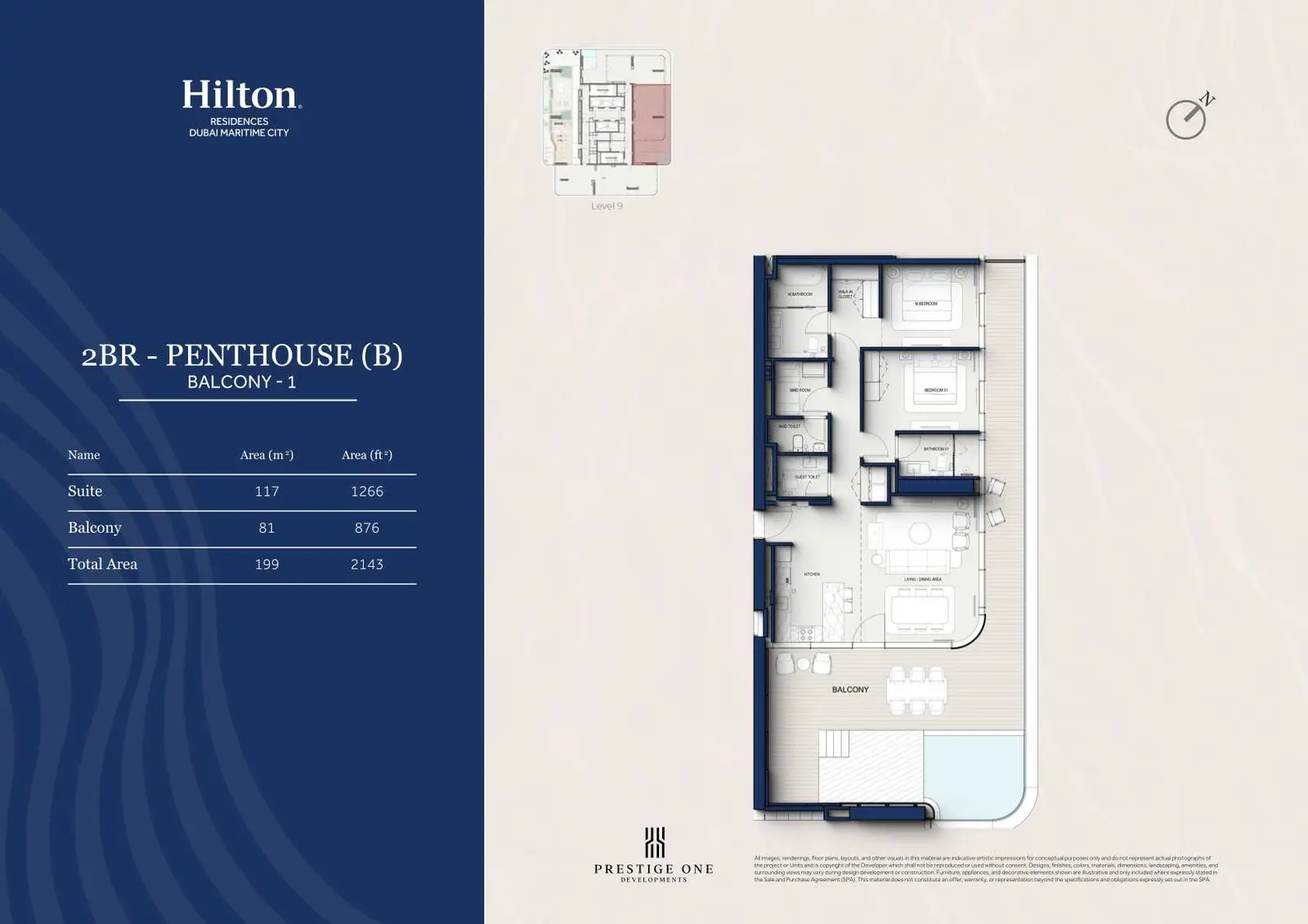 Floor plan for Type B