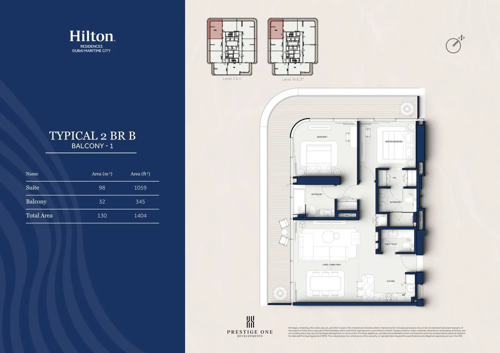 Floor plan for Type B
