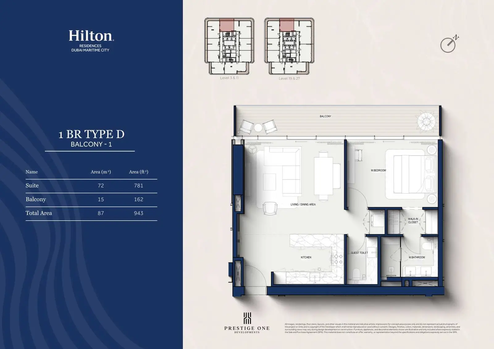 Floor plan for Type D