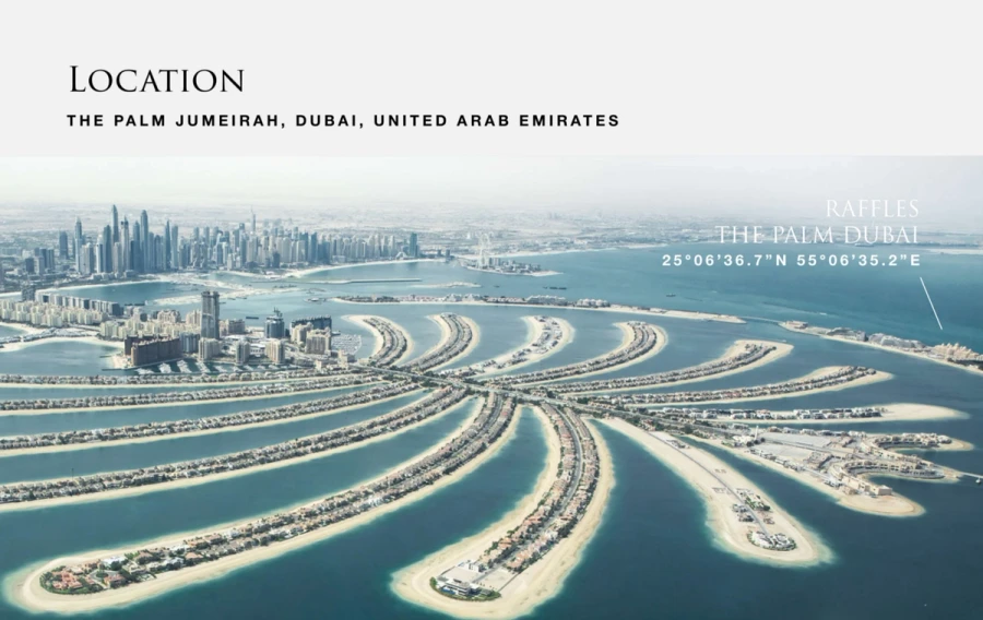 Raffles Residences & Penthouses master plan