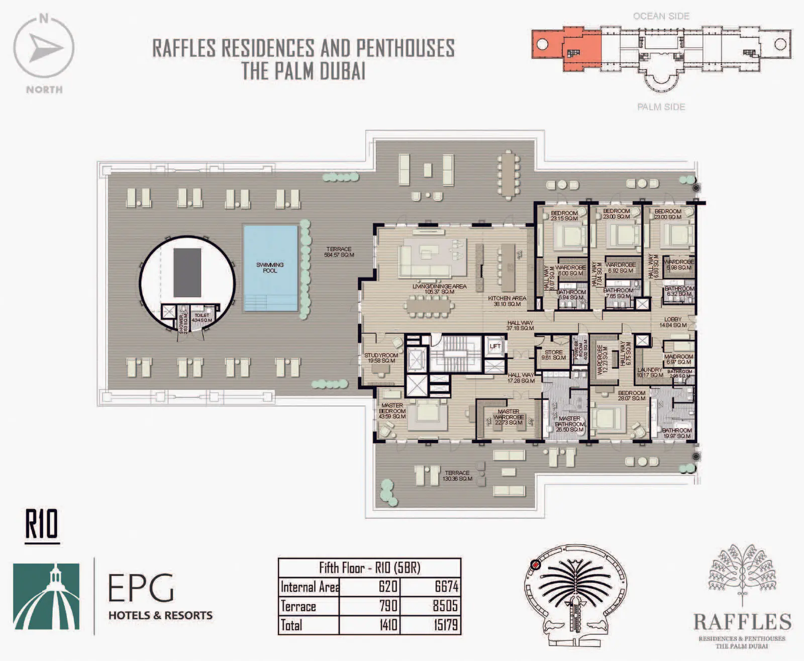 Floor plan for Type R10