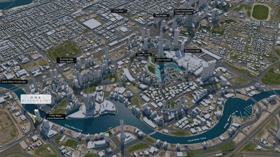 One River Point master plan