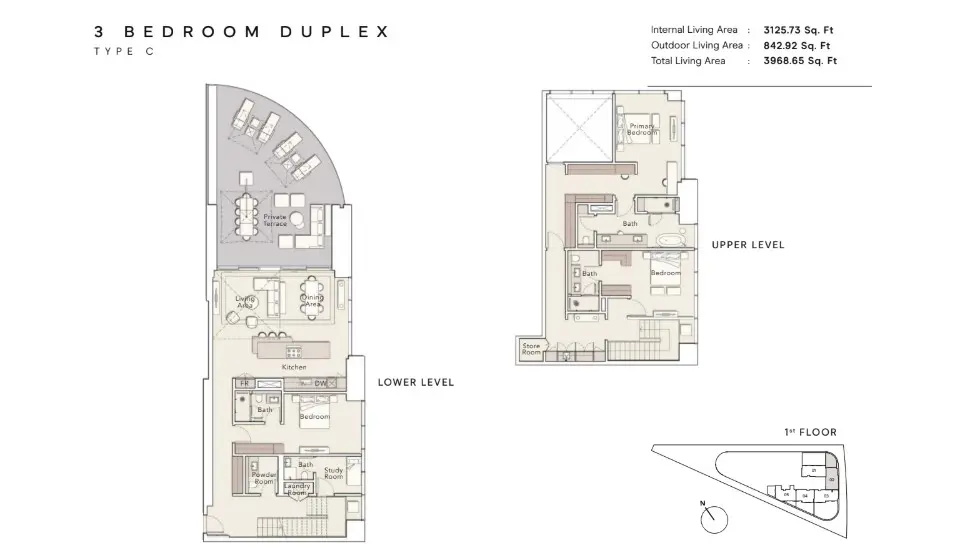 Floor plan for Type C