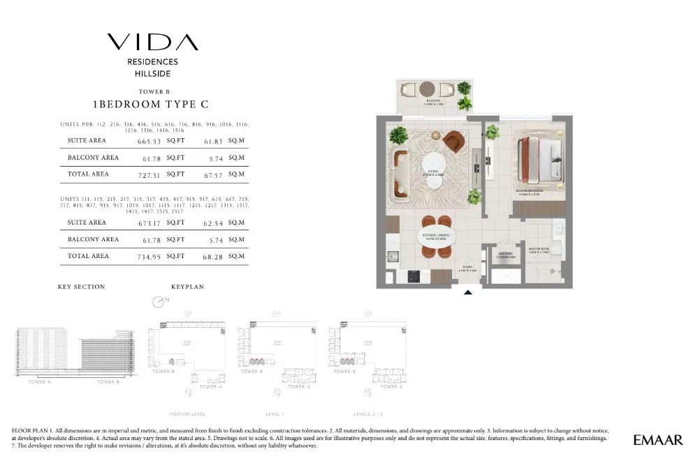 Floor plan for Type C