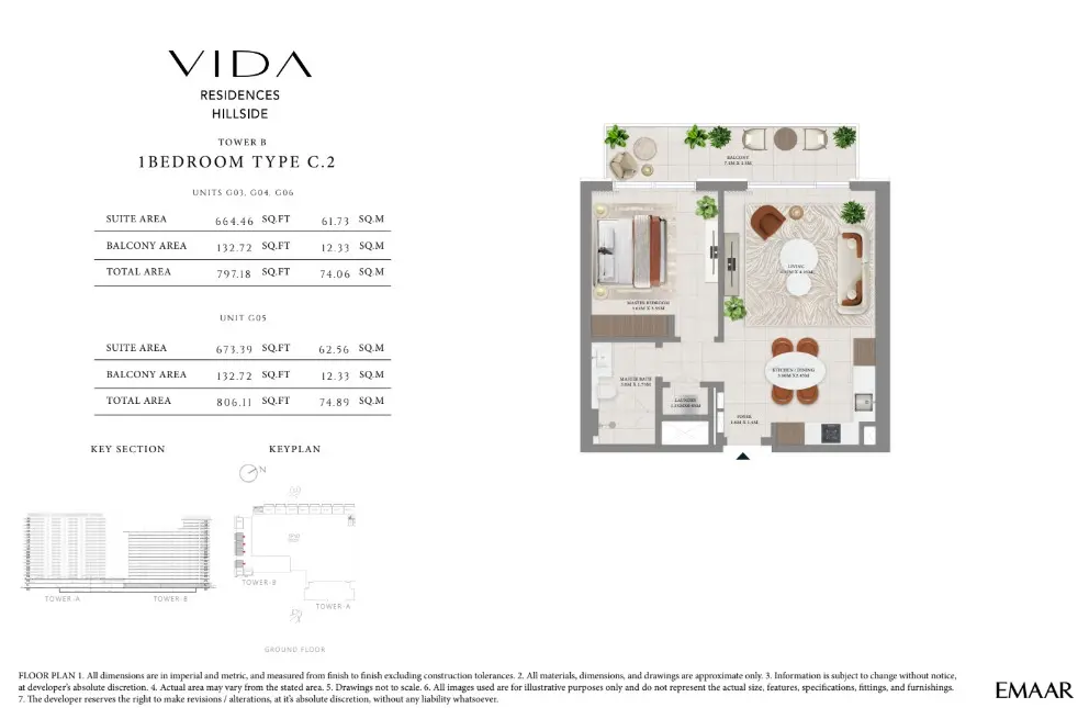 Floor plan for Type C.2