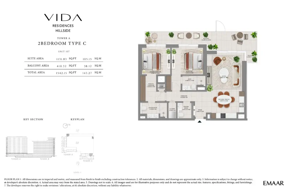 Floor plan for Type C