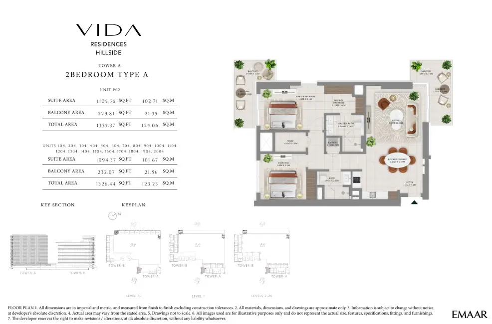 Floor plan for Type A