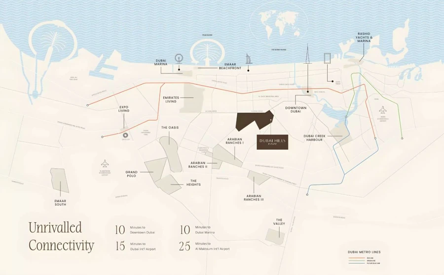 Vida Residences Hillside master plan
