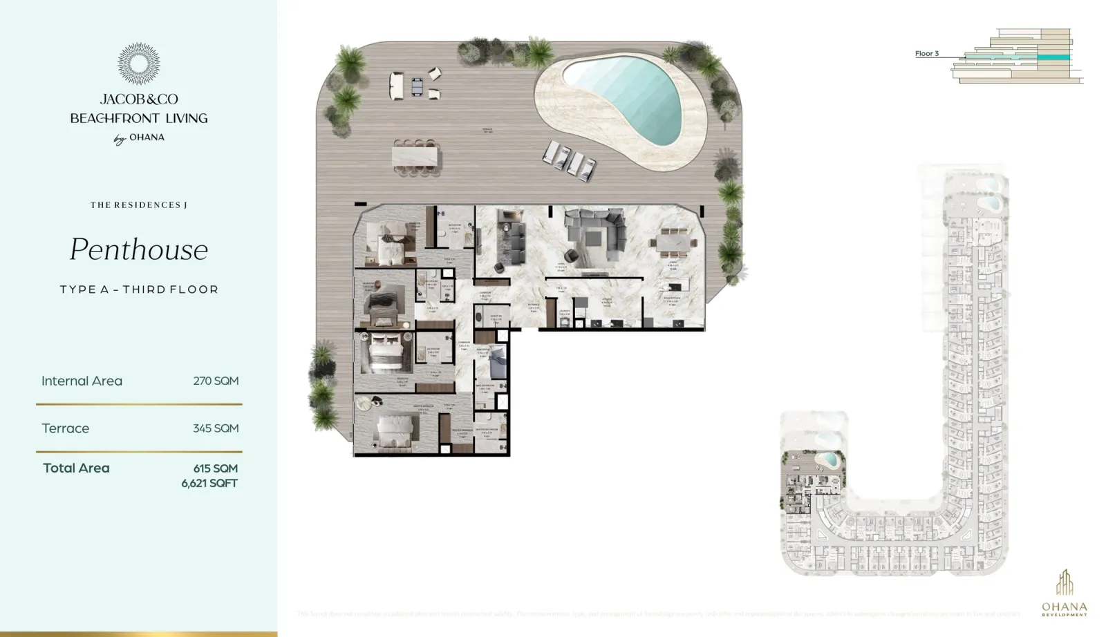 Floor plan for Type A3