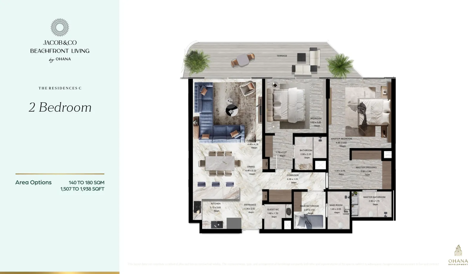 Floor plan for Type A