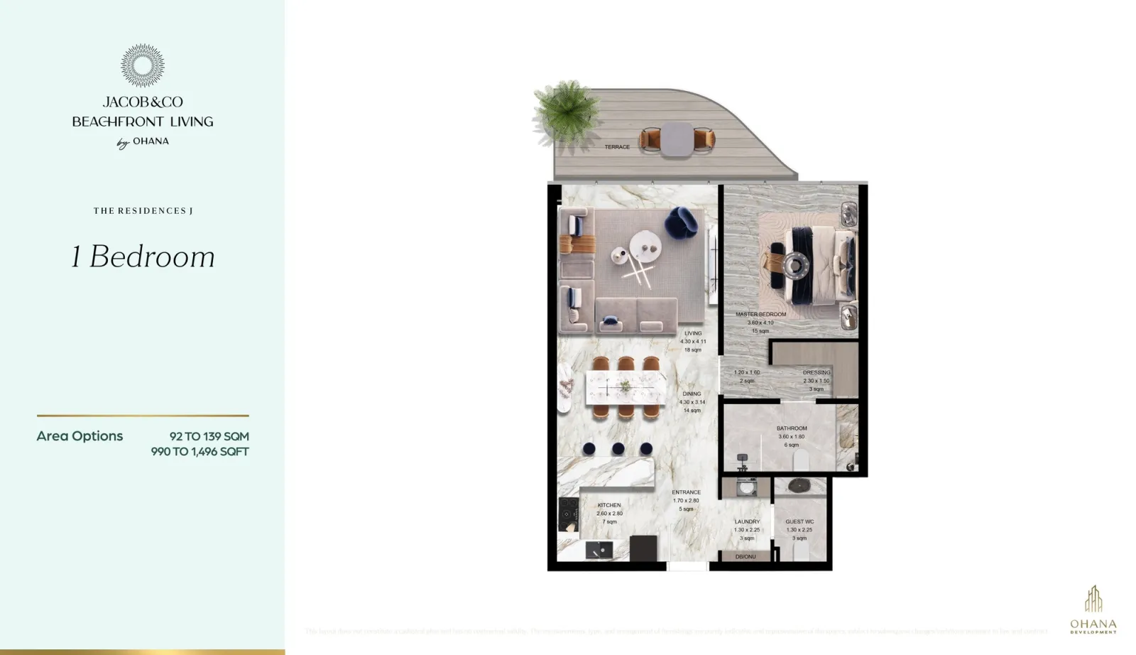 Floor plan for Type A