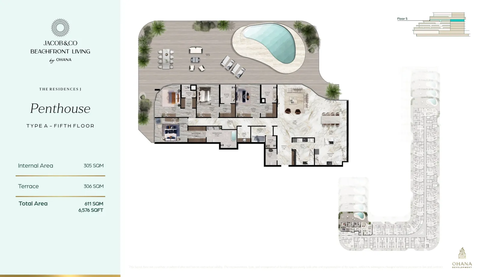 Floor plan for Type A5