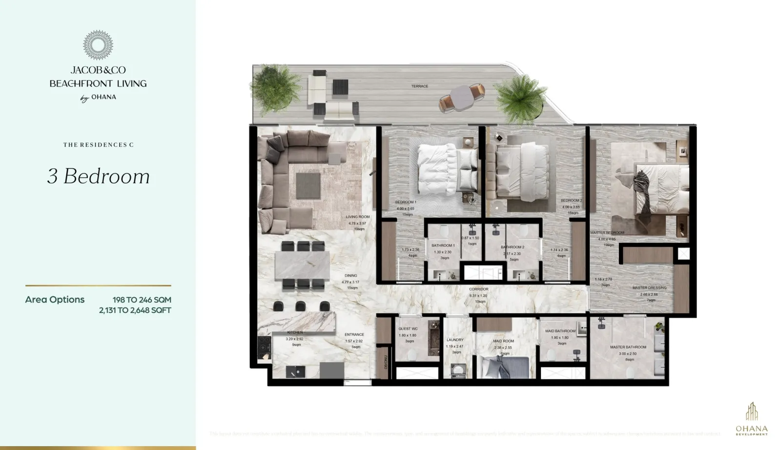Floor plan for Type A