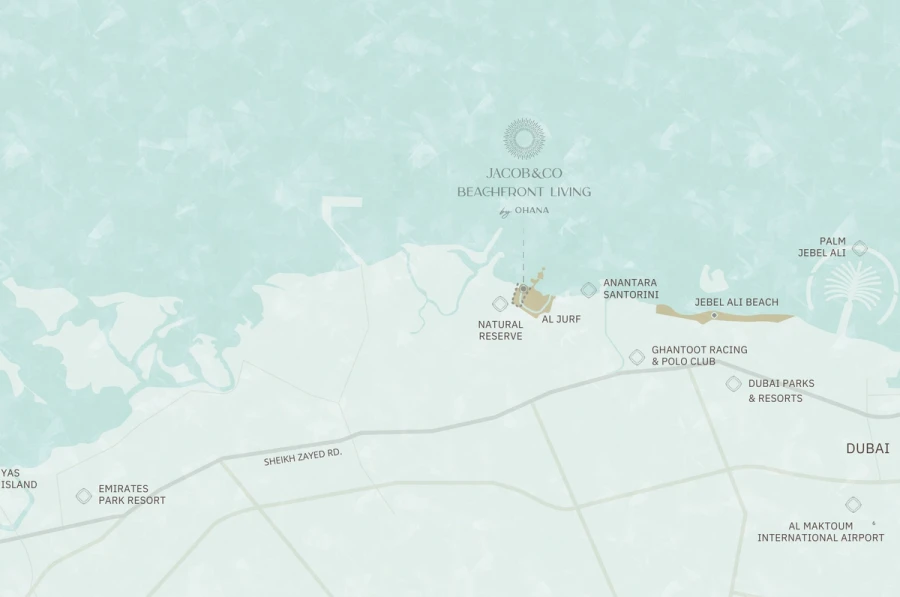Jacob & Co. Beachfront Living master plan