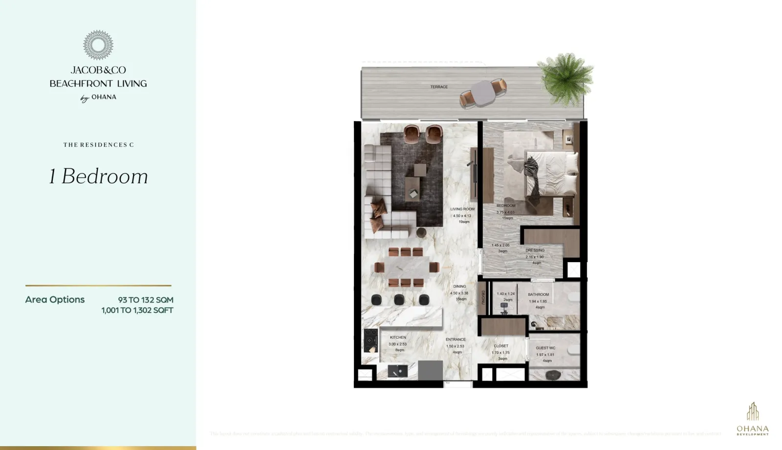 Floor plan for Type A