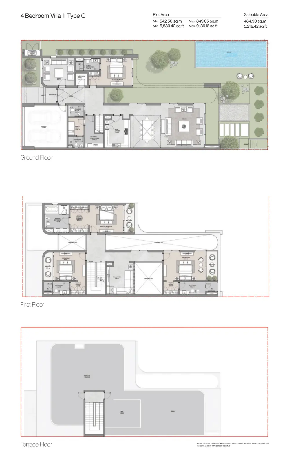 Floor plan for Type C