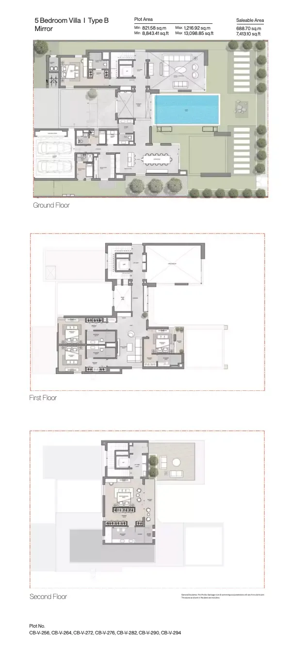 Floor plan for Type B Mirror